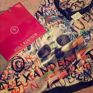 Luxury Silk Scarf: Alexander McQueen